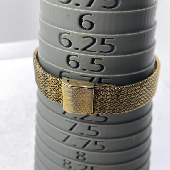 Vintage Dufonte Lucien Piccard Mens Gold Watch Works New Battery Date Watch main image 4